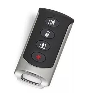 Ecolink WST-100 4-Button Wireless Remote – DSC 433MHz Compatible Keyfob